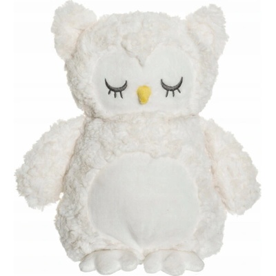 Teddykompaniet Ohřívače OWL LATTE 7331626042284 35 cm