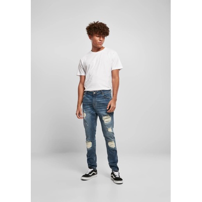 Urban Classics Мъжки дънки в син цвят Slim Fit Jeans blue UB-TB4661-03483 - Син, размер 32/32