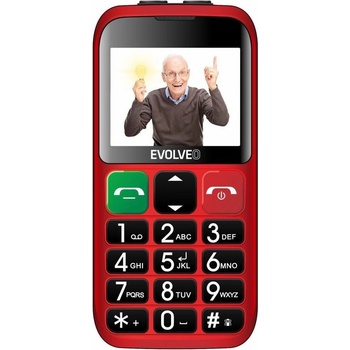 EVOLVEO EasyPhone EB Red