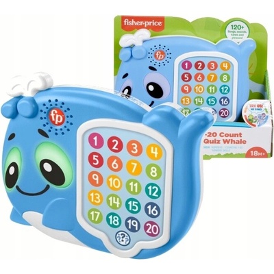 Fisher Price Linkimals Interaktivní velryba HJR69