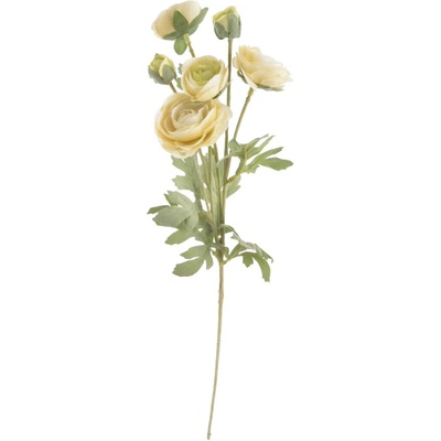 Umělý pryskyřník bílý 66 cm