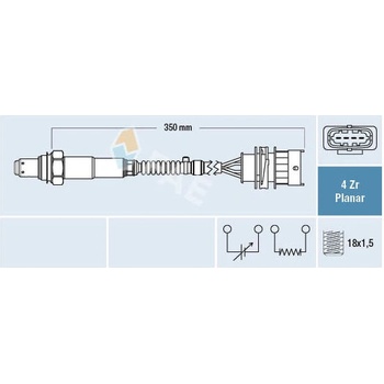 Lambda sonda FAE 77498