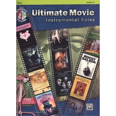 Ultimate Movie Instrumental Solos skladby pre husle a klavír