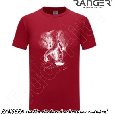 Tričko Ranger Slon červená
