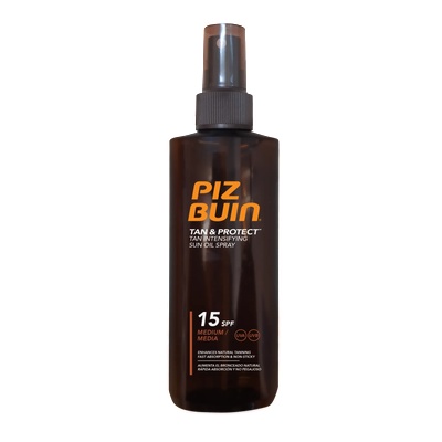 PIZ BUIN Tan& Protect Интензивна слънцезащитна спрей SPF 15 150 мл