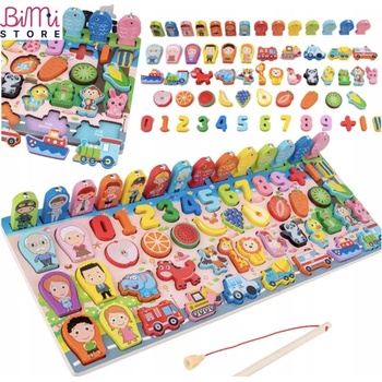 Leopard Montessori puzzle 30 x 30 x 7,5 cm