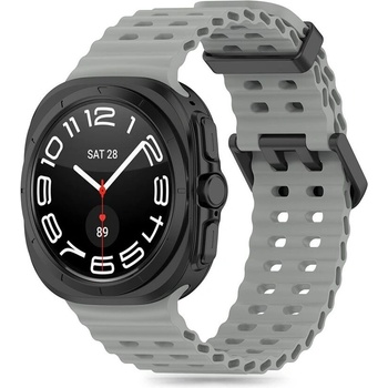 Tech-Protect Силиконова каишка за Samsung Galaxy Watch Ultra (47mm) от Tech-Protect IconBand Pro - Crayon Grey (5906302312344)