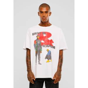 Mister Tee Мъжка тениска в бял цвят, модел Eric B & Rakim Sweat the Technique Oversize TeeMODEL47 SALE - , размер 4XL