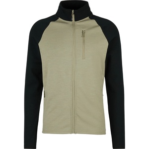 Stoic Мъжко вълнено яке Stoic MerinoFleece335 KuolpaSt. II Jacket Merino jacket - Black / Lichen Green - размер XL (005-6571-0214)