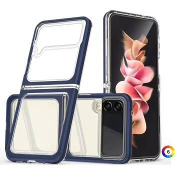 Image 1 of Samsung Galaxy Z Flip4 Силиконов Калъф Transparent TPU и Протектор