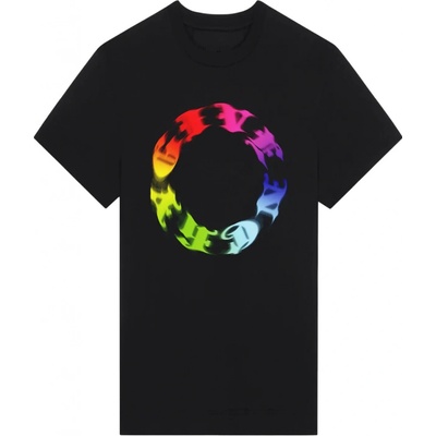 Givenchy Rainbow Circle Black tričko černá