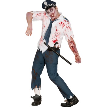 Image 1 of Fiestas Guirca Мъжки костюм - Зомби полицай Размер - Възрастни: L
