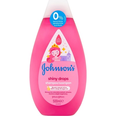 Johnson's Shiny Drops šampón 500 ml