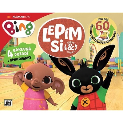 Lepím si zvova a znova Bing 60 ks