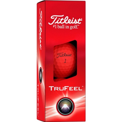 Titleist TruFeel červené 3 ks