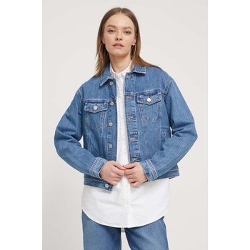 Tommy Jeans Дънково яке Tommy Jeans в синьо преходен модел DW0DW17663 (DW0DW17663)