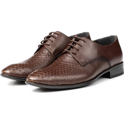 Ducavelli Мъжки обувки от естествена кожа - Кафяви #311466 (311466_Кафяво)