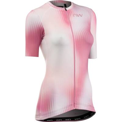 Northwave Дамска фланелка с къс ръкав за колоездене Northwave Women's Blade Jersey Short Sleeve Cycling jersey - Dusty Malva (156-2613-0412)