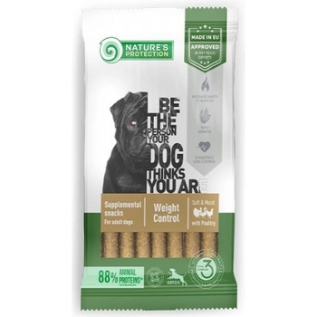 AKVATERA Nature's Protection DOG - Weight Control With Poultry, лакомство за куче с домашни птици - за контрол на теглото 110 гр, Литва - 125095