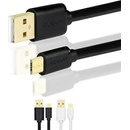 Axagon BUMM-AM30QB Micro USB - USB A, 3m, černý