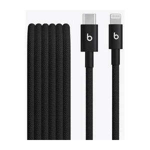 Beats USB-C to Lightning Woven Cable (1.5 m) - Bolt Black (mdgk4zm/a)