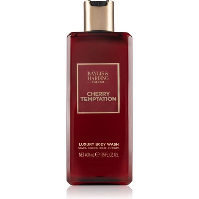 Baylis & Harding The Edit Cherry Temptation луксозен душ гел Cherry, Jasmine & Sandalwood 400ml