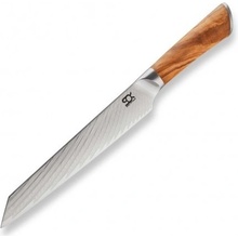 SOK Olive Sunshine Damascus nůž plátkovací Slice 190 mm