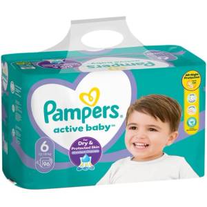 Pampers Памперси Pampers Active Baby 6 (13-18 кг. ) - 96 броя