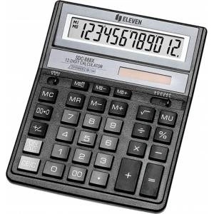 Eleven Eleven Calculator SDC888XBK, black, desktop, 12 seats Калкулатори