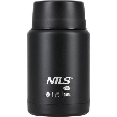 Nils Camp termoska na jedlo NC3807 čierna 550 ml