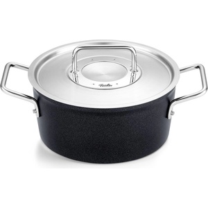 Fissler Съдове за готвене ADAMANT 20 cm, 2, 7 l, с капак за тенджера от неръждаема стомана, незалепващ повърхност, Fissler (FS156114200000)