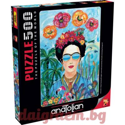 Anatolian Пъзел anatolian 3624 - 500 части - Фрида (p3624)