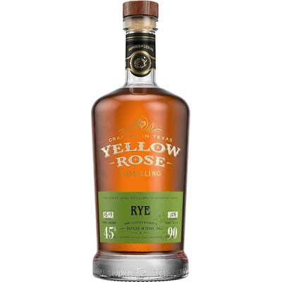 Yellow Rose Rye 45% 0,7 l (holá láhev)