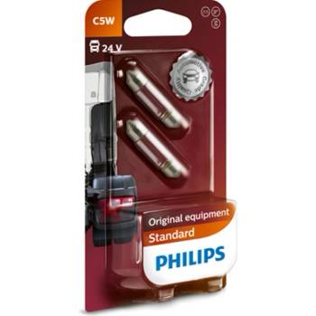 Image 1 of Philips Крушка, светлини купе philips c5w, 24v, 5w, 2 бр