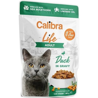 Calibra Cat Life Duck in Gravy 28 x 85 g