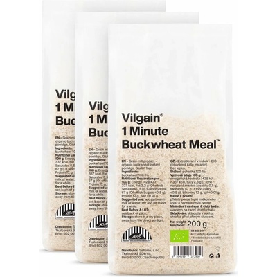 Vilgain Minútová pohánková kaša BIO 3 x 200 g