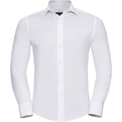 Russell colection pánská košile dlouhý rukáv slim fit B-946M-03 černá