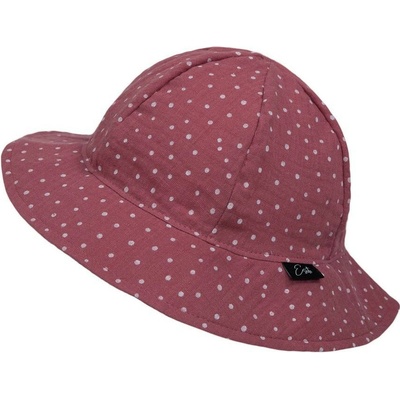 ESITO Dievčenské klobúk mušelín Ruby dot
