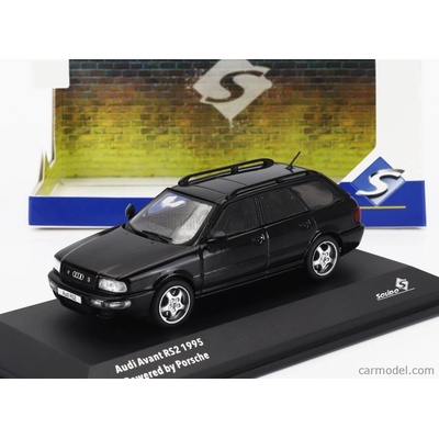 Solido Audi A4 Rs2 Avant Sw Station Wagon 1995 Powered By Porsche Black 1:43
