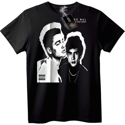 NOONEBRAND Тениска DO MAL x LEON LEIDEN - L, White