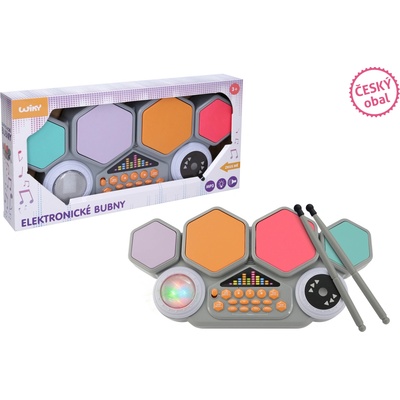 Wiky Bicí souprava elektronická 42cm český obal – Zboží Dáma