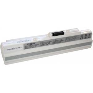 VHBW Батерия за Medion Akoya E1210 / MSI Wind U100 / LG X110, бялоa, 6600 mAh (106161263)