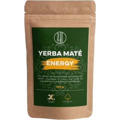 BrainMax Pure Organic Yerba Maté Energy 500 g