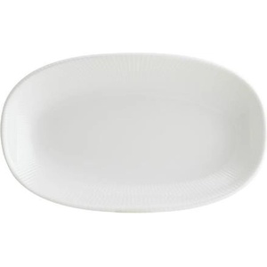 Bonna - Порцеланова овална чиния 24x14см IRIS WHITE-(IRS WH GRM 24OKY)(ß) (01011245)