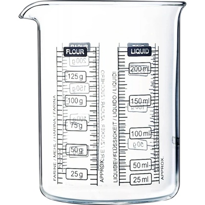 Odmerka sklenená Pyrex 250 ml