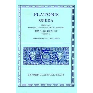 Plato Opera Vol. II | laton, Ioannes Burnet (1922)