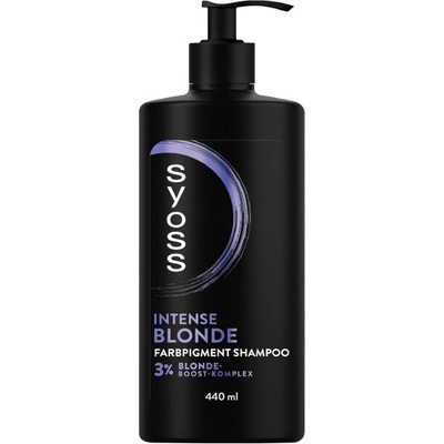 Syoss šampon Intense Blond proti žlutému nádechu 440 ml