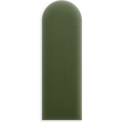 Čalouněný nástěnný panel Magic Velvet Khaki 30x60 cm plůtek