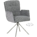 Carmen Трапезен стол keila - сив (3532270) - tierradesign