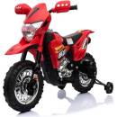 Lean Toys elektrická motorka Cross BDM0912 červená